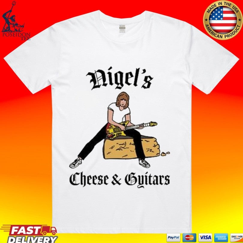 Spinal Tap Ii Nigel's Cheese And Guitars - Adult & Kids T-Shirts, Sweatshirts & Hoodies apparel design preview 1