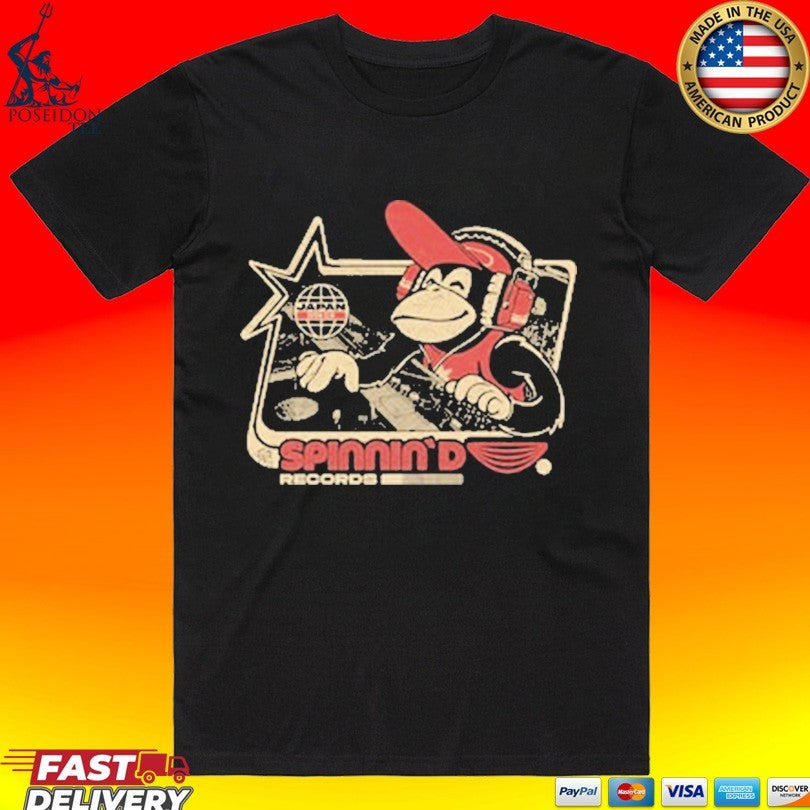 Spinnin' D Records Ilustrata - Adult & Kids T-Shirts, Sweatshirts & Hoodies apparel design preview 1