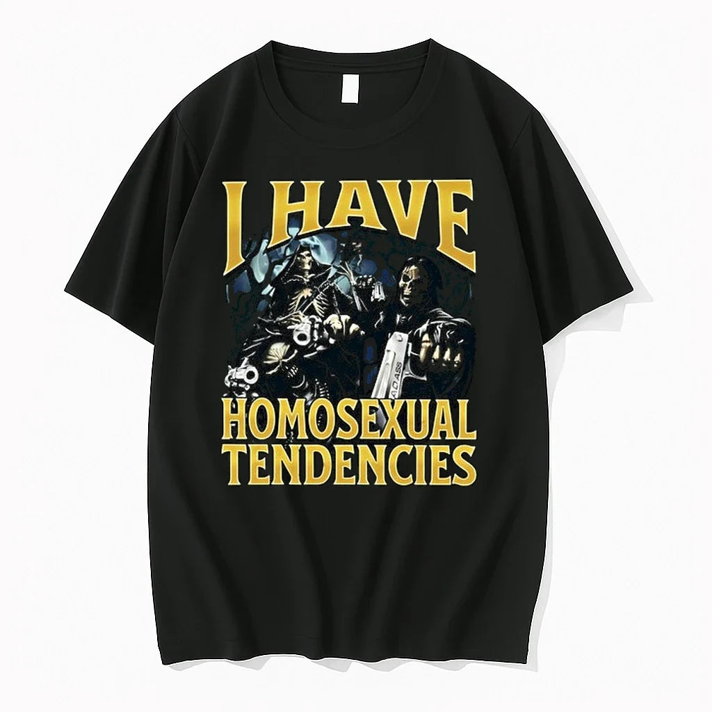 Spiral Assassin I Have Homosexual Tendencies 0 - Adult & Kids T-Shirts, Sweatshirts & Hoodies apparel design preview 1