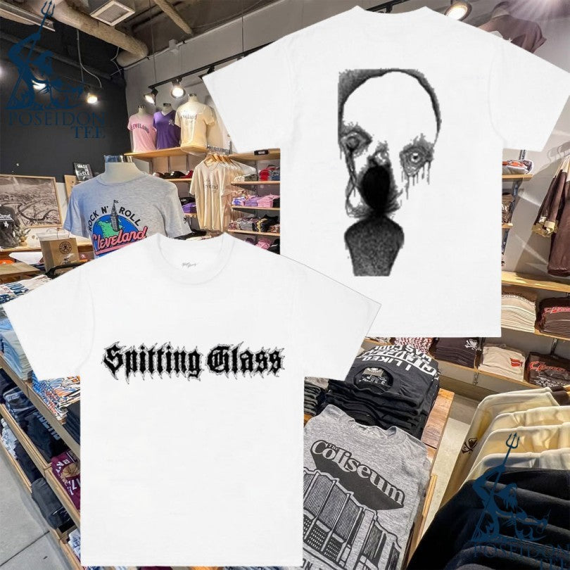 Spitting Glass 1hp Artwork - Adult & Kids T-Shirts, Sweatshirts & Hoodies apparel design preview 1