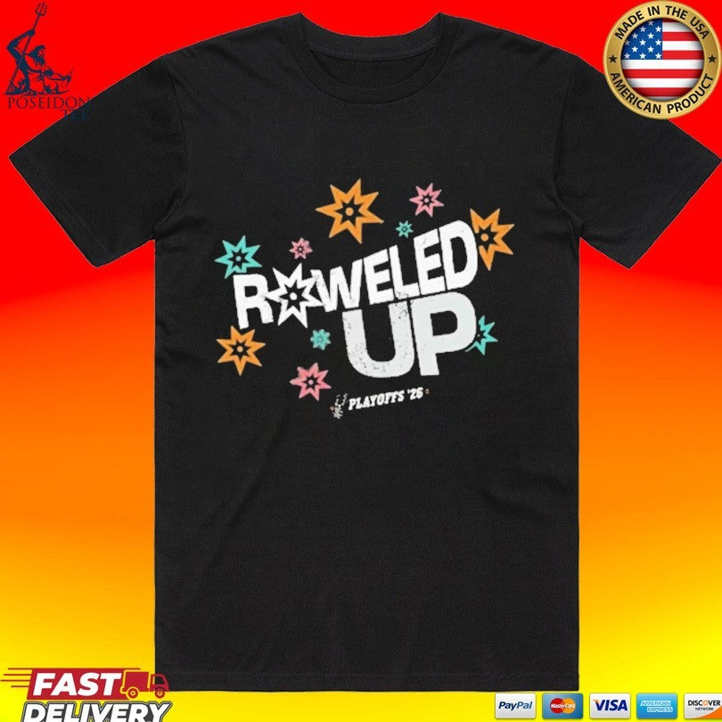 Spurs Roweled Up Playoff 2026 - Adult & Kids T-Shirts, Sweatshirts & Hoodies apparel design preview 1