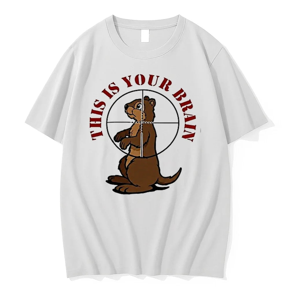 Squirrel This Is Your Brain 0 Sweater - Adult & Kids T-Shirts, Sweatshirts & Hoodies apparel design preview 1