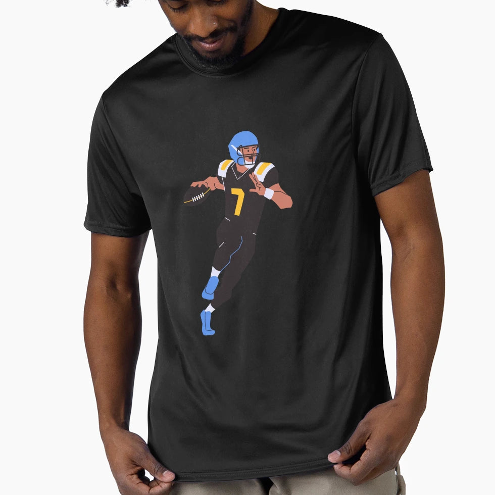 American Football Cartoon T-Shirt - Graphic Print Men Women - T-Shirt, Sweatshirt, Hoodie