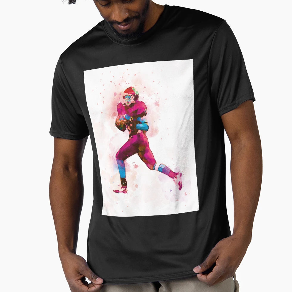 Football Player 1 T-Shirt - Unique Graphic for Adults - T-Shirt, Sweatshirt, Hoodie