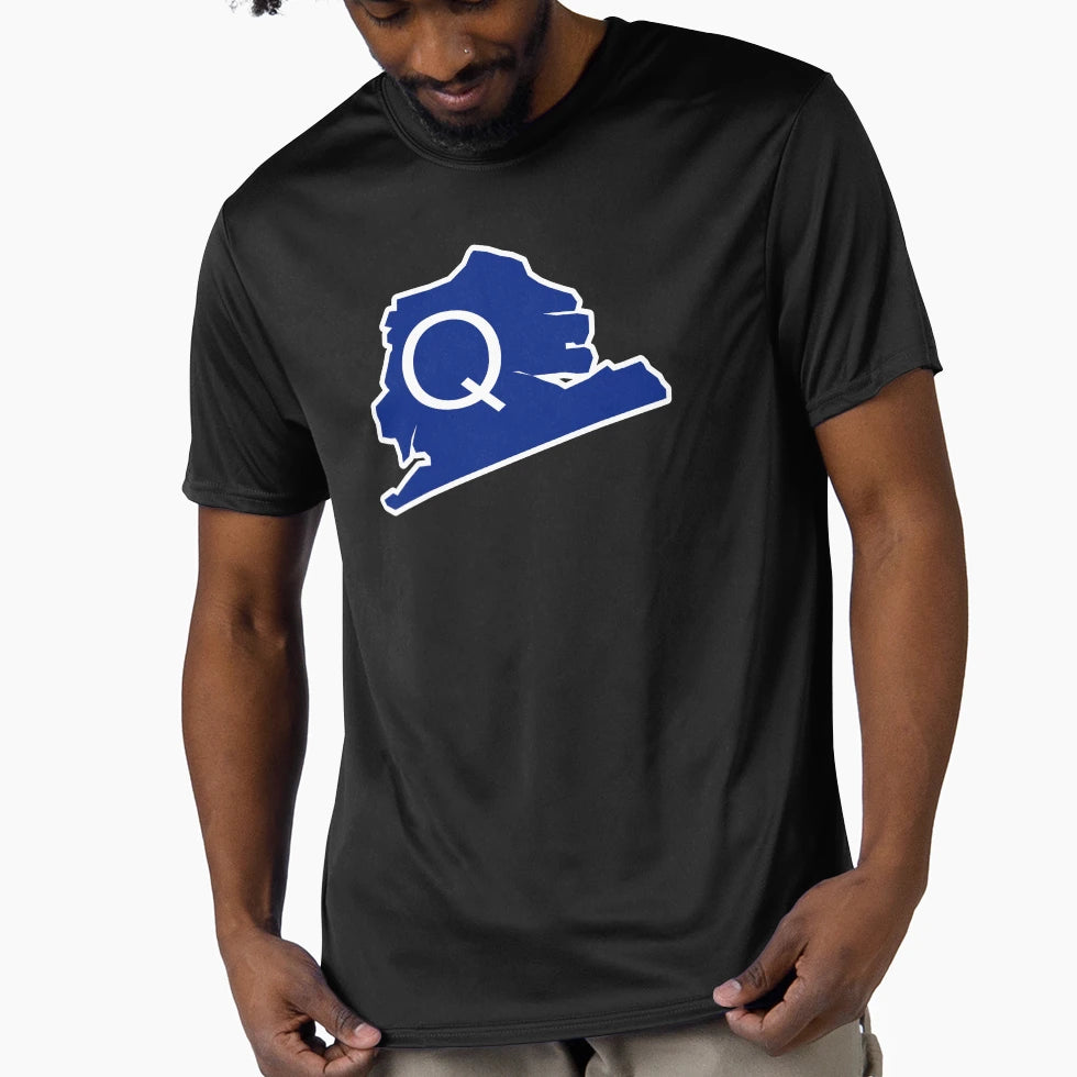 Quogue Q T-Shirt - Fun Novelty Design for Adults - T-Shirt, Sweatshirt, Hoodie