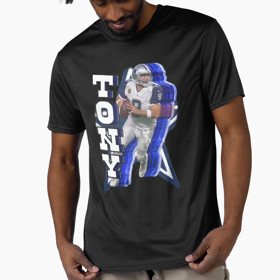 Dallas Cowboy Legend Tony Romo T-Shirt - Graphic Print Unisex - T-Shirt, Sweatshirt, Hoodie