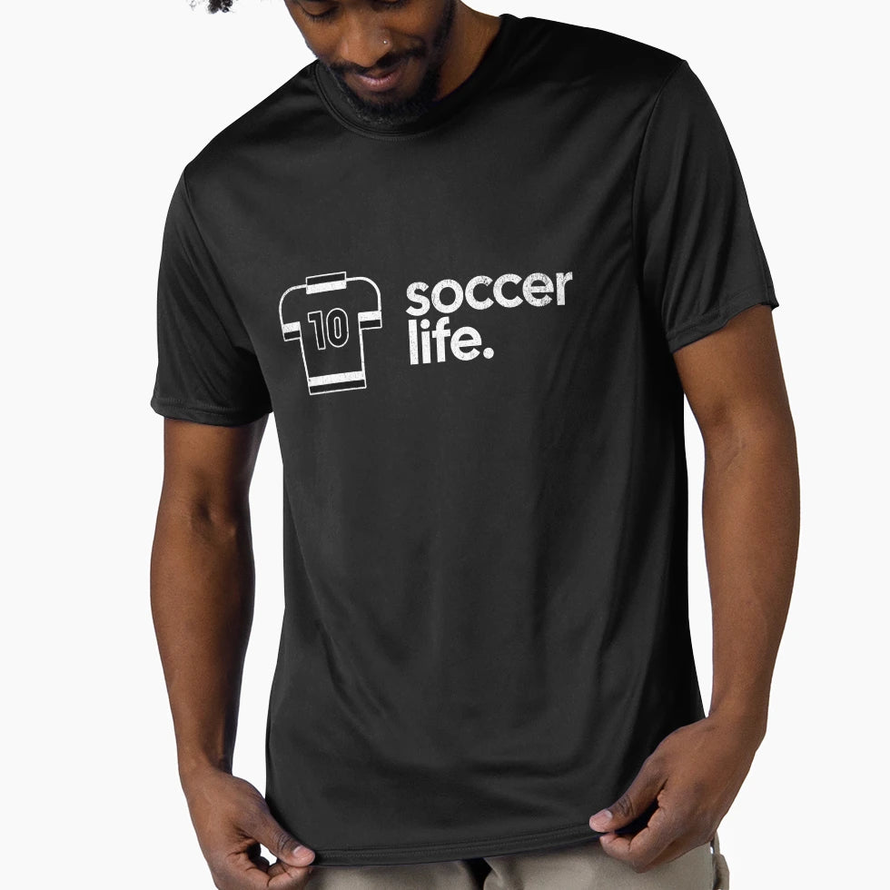 Soccer Life W 10 Jersey T-Shirt - Graphic Print for Adults - T-Shirt, Sweatshirt, Hoodie