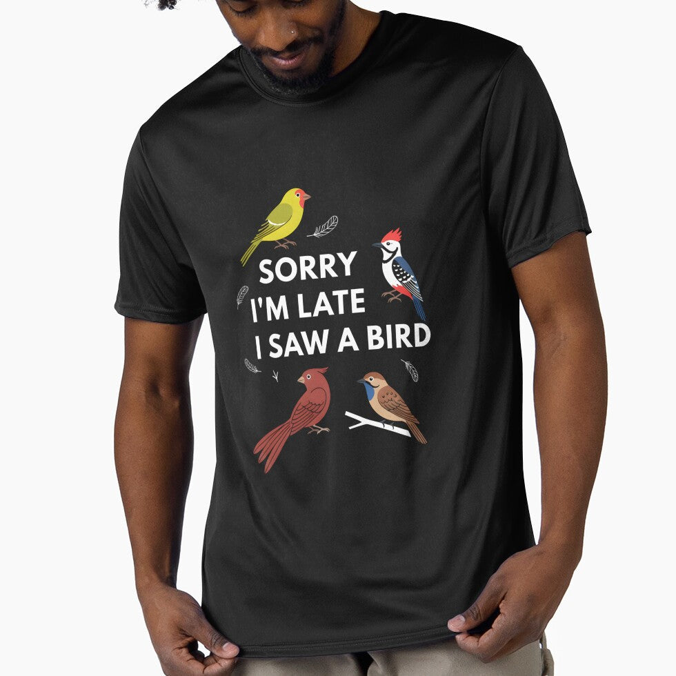 Distracted Birder Collection by Nocturnal-Vines - Adult & Kids T-Shirts, Sweatshirts & Hoodies apparel design preview 1