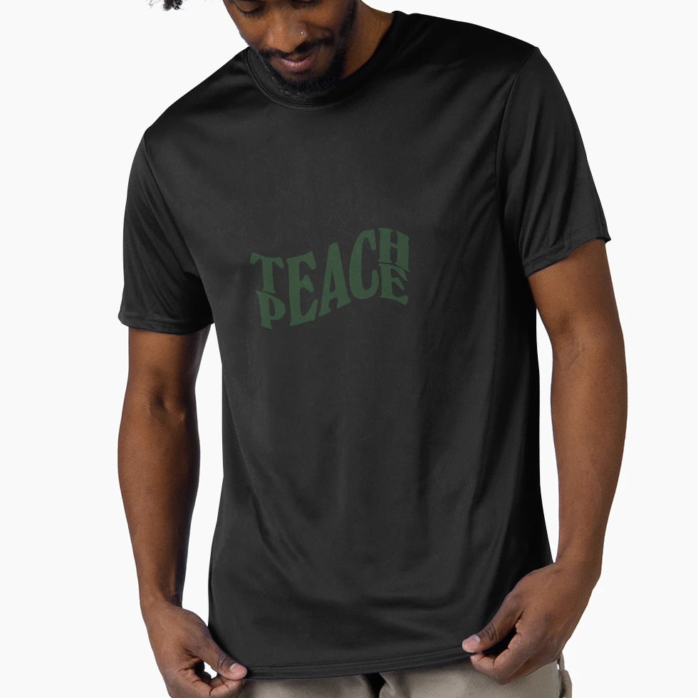 Teach Peace T-Shirt - Graphic Print Unisex - T-Shirt, Sweatshirt, Hoodie