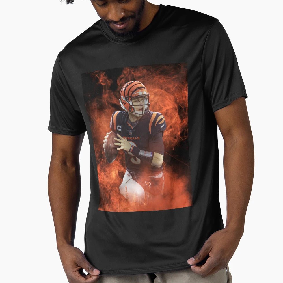 JB Cincinnati Sports Art T-Shirt - Graphic Print for Adults - T-Shirt, Sweatshirt, Hoodie