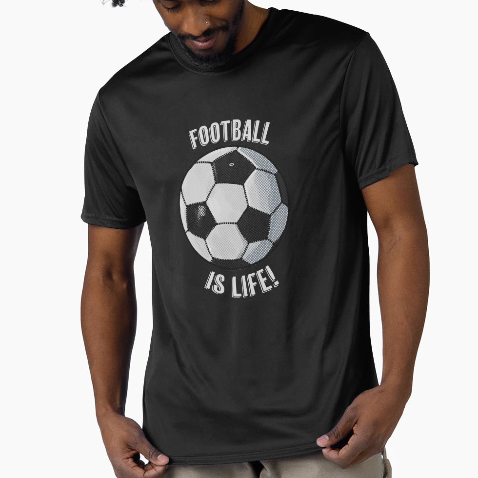 Football Is Life T-Shirt - Trendy Graphic Men Women - T-Shirt, Sweatshirt, Hoodie