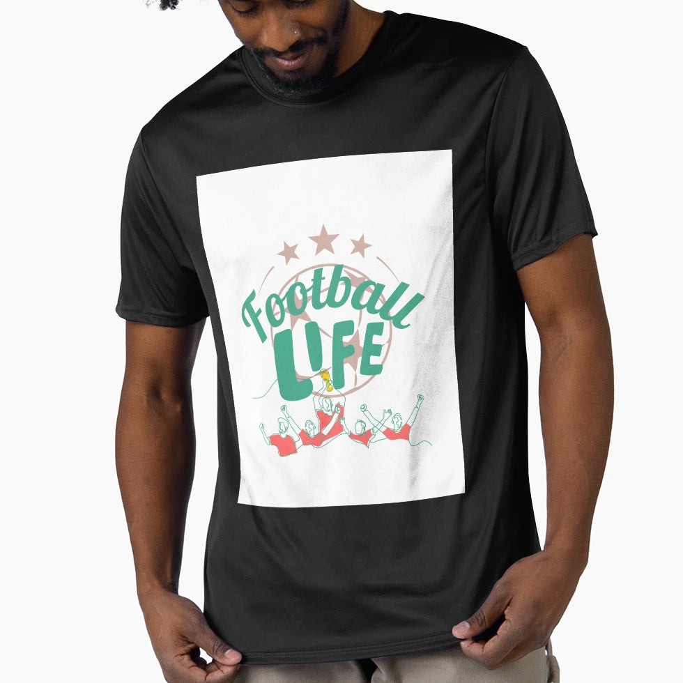 Football Life T-Shirt - Aesthetic Graphic Unisex - T-Shirt, Sweatshirt, Hoodie