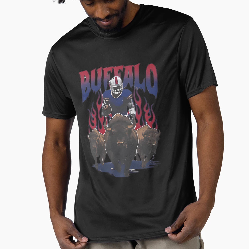 Buffalo Bills Comfort Colors T-Shirt - Casual Everyday Wear Men Women - T-Shirt, Sweatshirt, Hoodie