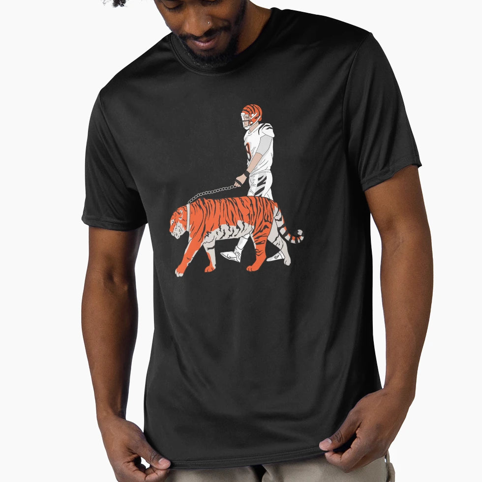 JB Walk Tiger T-Shirt - Minimalist Print Unisex - T-Shirt, Sweatshirt, Hoodie