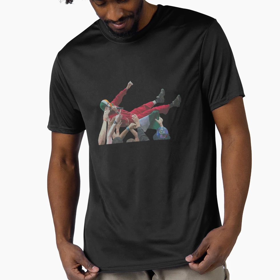 Dj Provai Crowd Surf T-Shirt - Novelty Apparel Men Women - T-Shirt, Sweatshirt, Hoodie