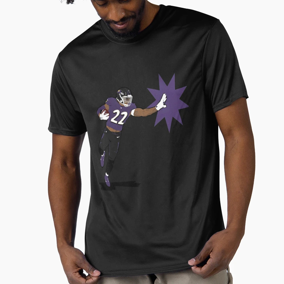 Art Baltimore Ravens T-Shirt - Minimalist Print for Adults - T-Shirt, Sweatshirt, Hoodie
