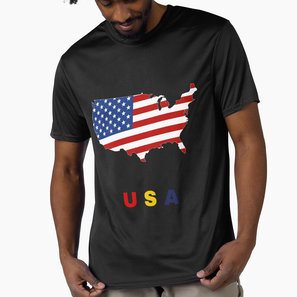Proud fan of USA; wc Merch Qatar 2022 by JM INSPIRES - Adult & Kids T-Shirts, Sweatshirts & Hoodies apparel design preview 1