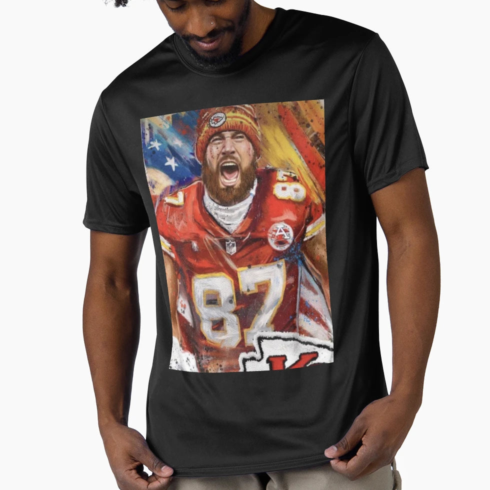 Chiefs Kelce 87 T-Shirt - Aesthetic Graphic Unisex - T-Shirt, Sweatshirt, Hoodie
