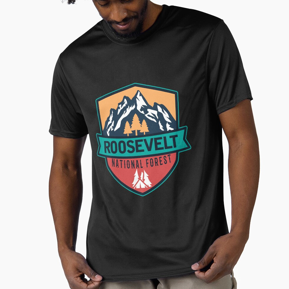 Roosevelt national forest by Us-nature - Adult & Kids T-Shirts, Sweatshirts & Hoodies apparel design preview 1