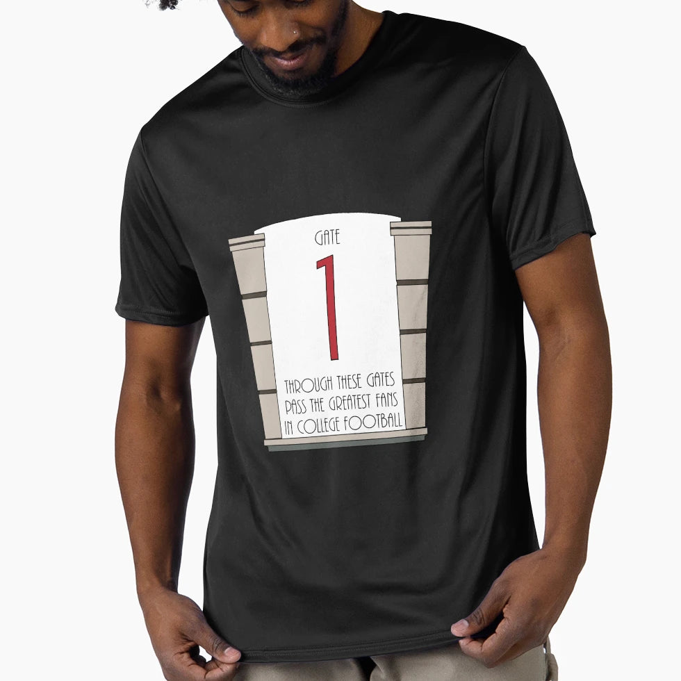 Through These Gates T-Shirt - Unique Graphic for Adults - T-Shirt, Sweatshirt, Hoodie
