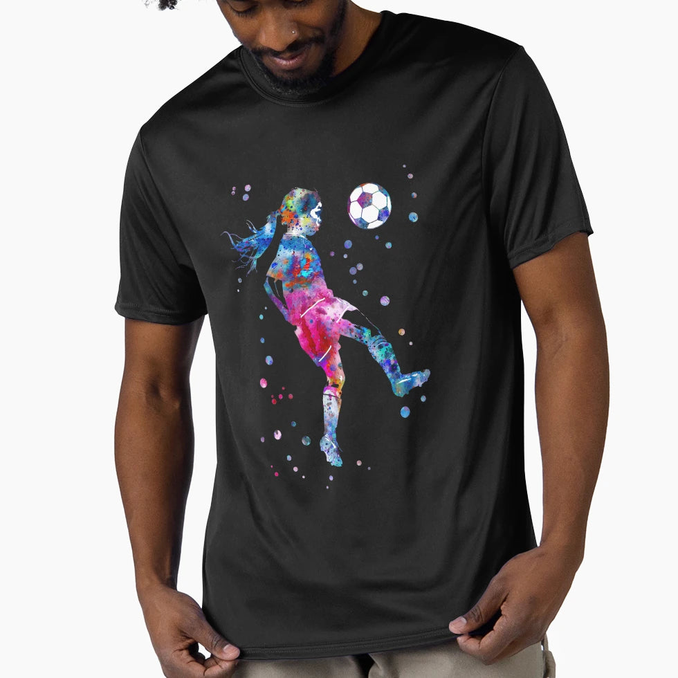Soccer Player Little Ball T-Shirt - Fun Novelty Design Unisex - T-Shirt, Sweatshirt, Hoodie