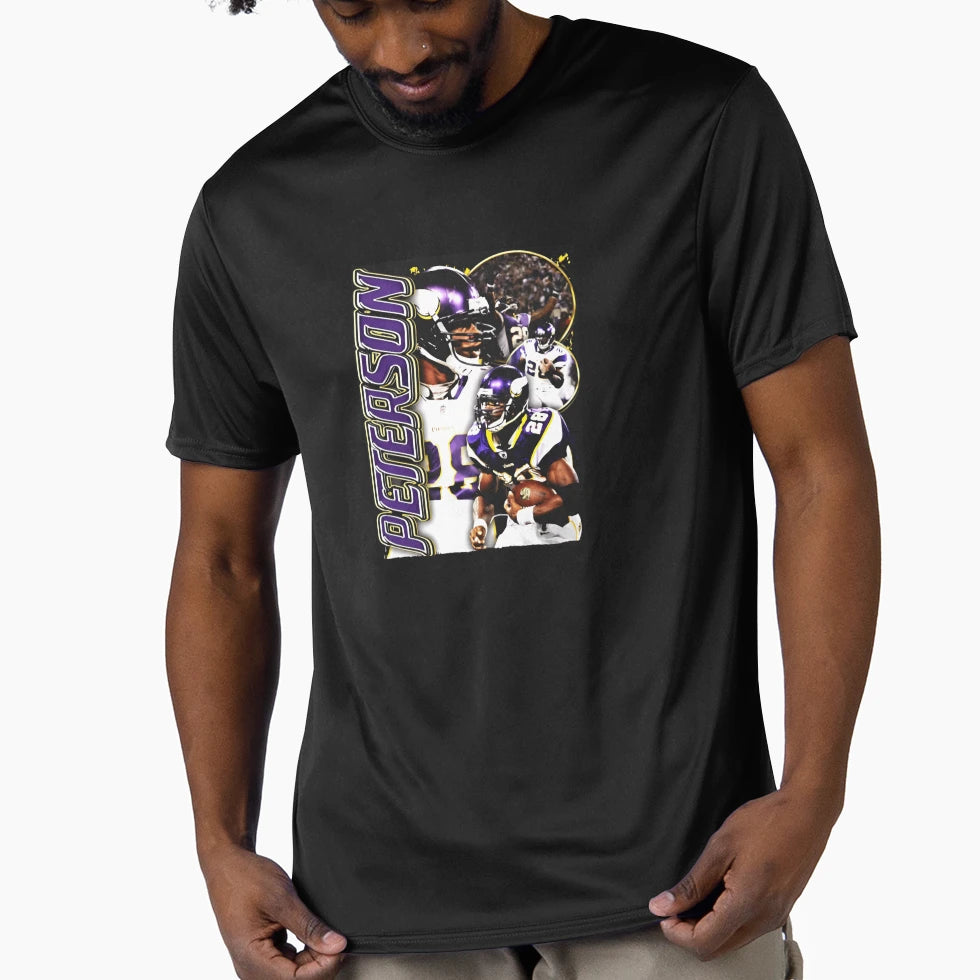 Adrian Peterson Minnesota Vertical T-Shirt - Fun Novelty Design Men Women - T-Shirt, Sweatshirt, Hoodie