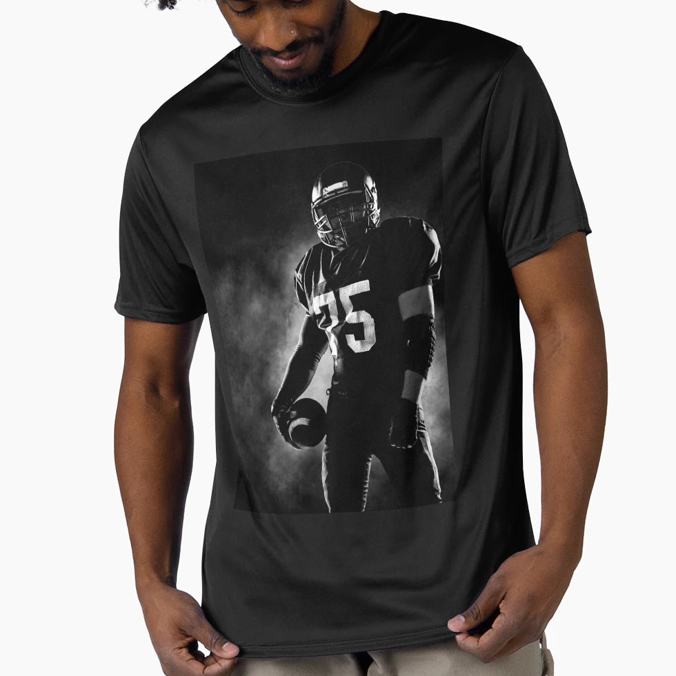 American Football Sportsman T-Shirt - Unique Graphic Unisex - T-Shirt, Sweatshirt, Hoodie