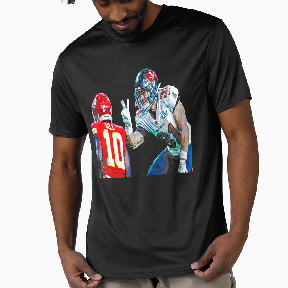 Antoine Winfield Jr Peace Out Art T-Shirt - Minimalist Print Unisex - T-Shirt, Sweatshirt, Hoodie