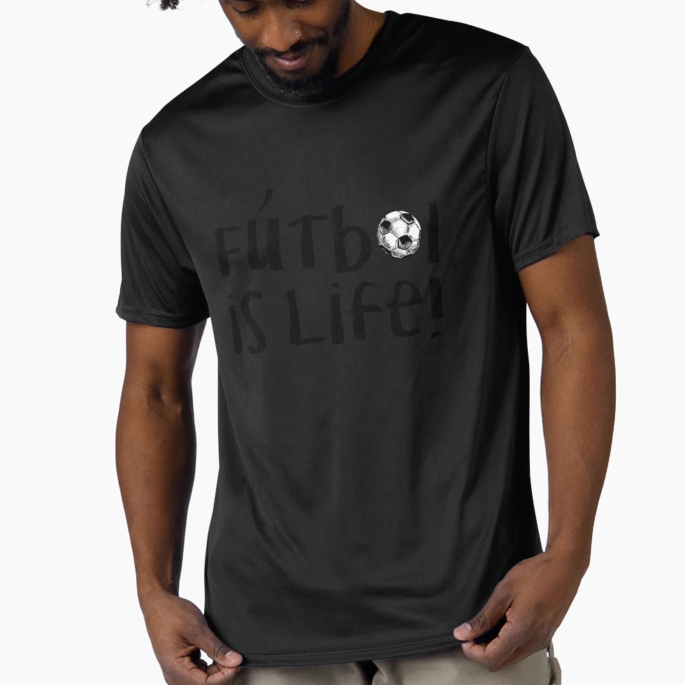 Futbol Is Life 4 T-Shirt - Casual Everyday Wear Men Women - T-Shirt, Sweatshirt, Hoodie