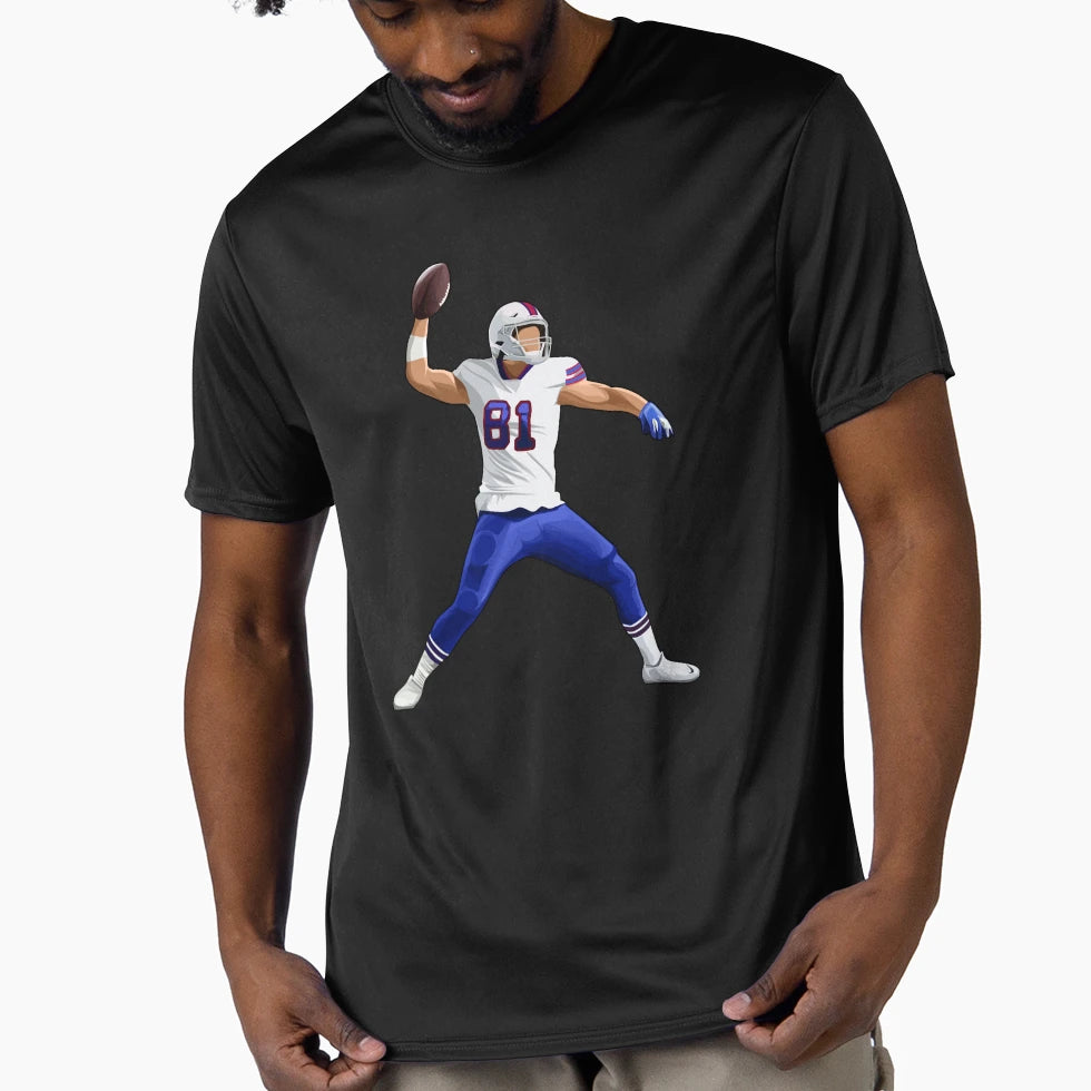Tyler Kroft 81 Score Touchdown T-Shirt - Casual Everyday Wear Unisex - T-Shirt, Sweatshirt, Hoodie