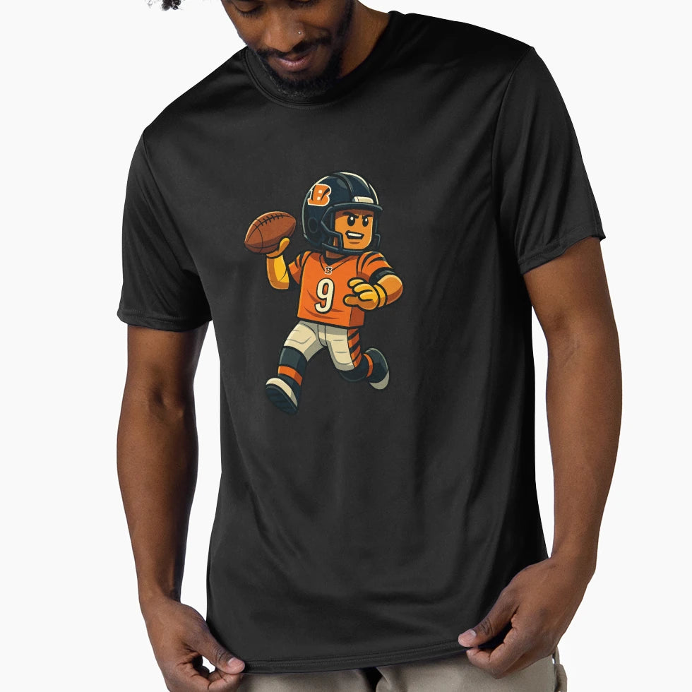 Block Burrow T-Shirt - Unique Graphic for Adults - T-Shirt, Sweatshirt, Hoodie