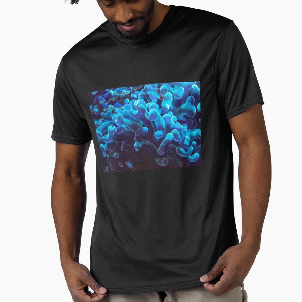 Blue Coral by madtoyman - Adult & Kids T-Shirts, Sweatshirts & Hoodies apparel design preview 1