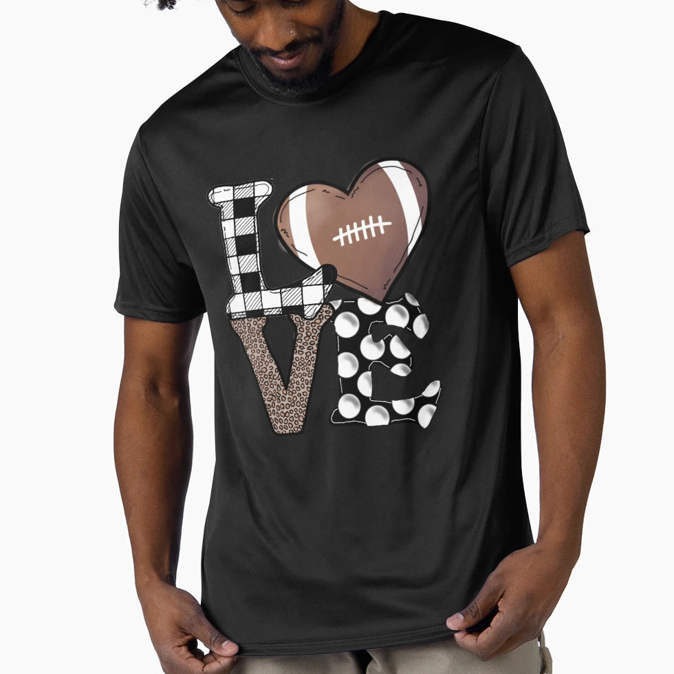 Rugby Love T-Shirt - Streetwear Style Unisex - T-Shirt, Sweatshirt, Hoodie
