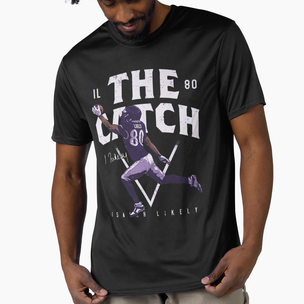 Isaiah Likely Baltimore T-Shirt - Trendy Graphic Unisex - T-Shirt, Sweatshirt, Hoodie