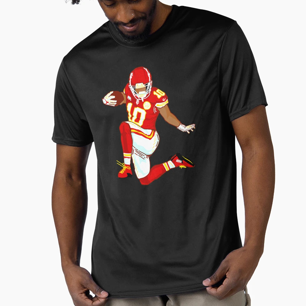 Isiah Pacheco 10 Kc Chiefs T-Shirt - Casual Everyday Wear for Adults - T-Shirt, Sweatshirt, Hoodie