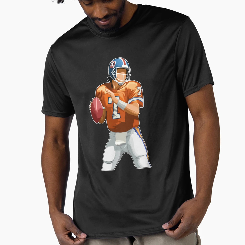 John Elway 7 Quarterback Legend T-Shirt - Unique Graphic Men Women - T-Shirt, Sweatshirt, Hoodie