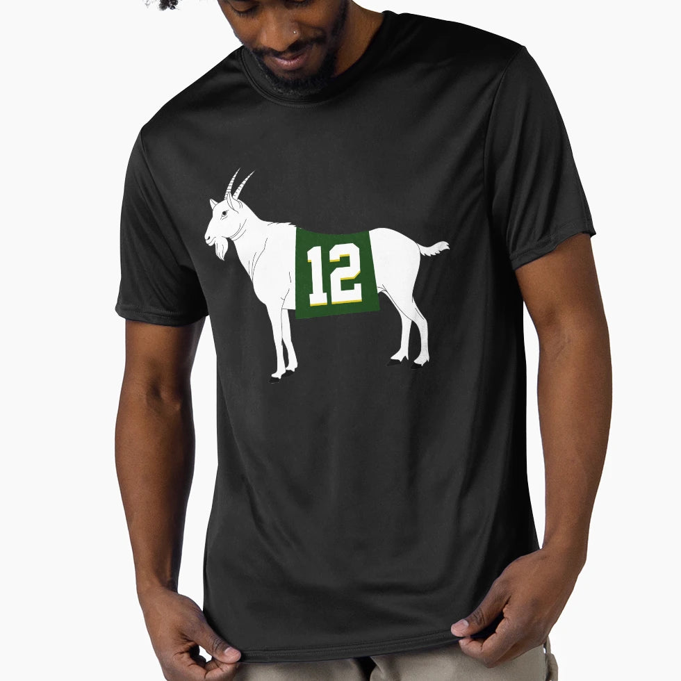 AR Goat 12 Green Bay Packers Mug Hoodie - Casual Everyday Wear Unisex - T-Shirt, Sweatshirt, Hoodie