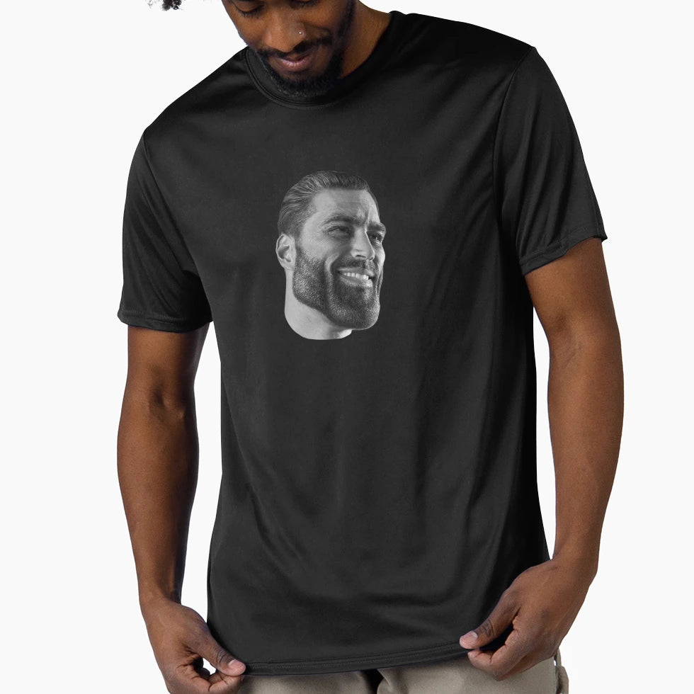 Gigachad Meme T-Shirt - Trendy Graphic for Adults - T-Shirt, Sweatshirt, Hoodie