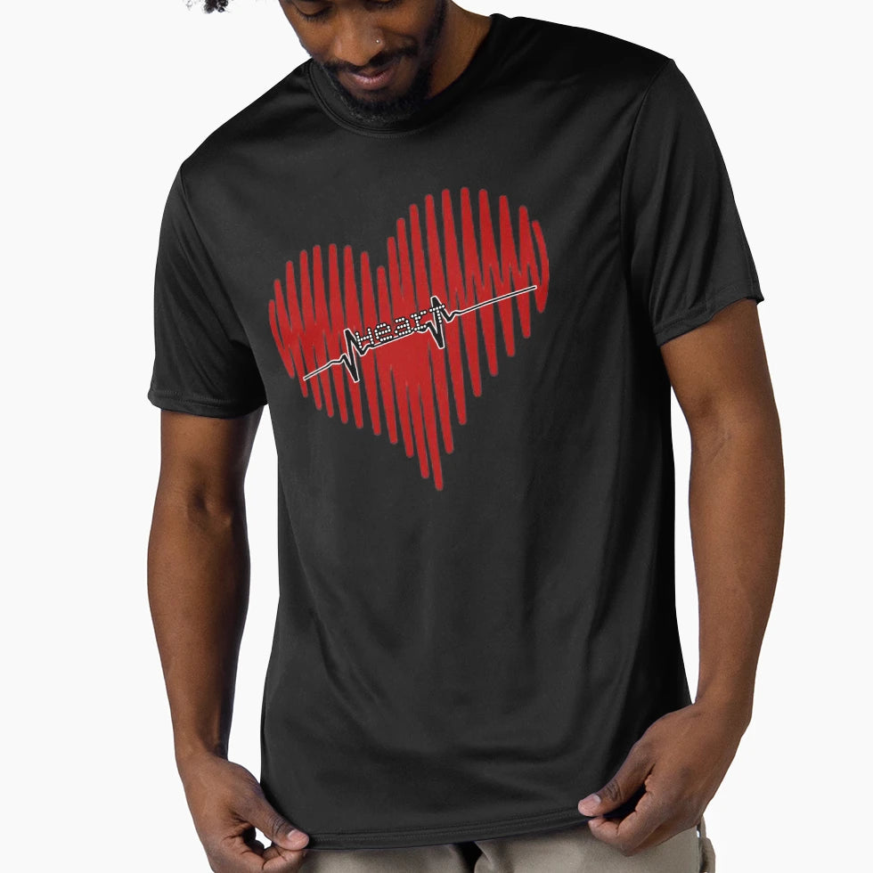 Heart T-Shirt - Casual Everyday Wear Unisex - T-Shirt, Sweatshirt, Hoodie