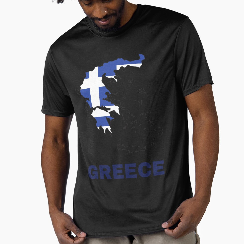 Proud fan of GREECE; wc Merch Qatar 2022 by JM - Adult & Kids T-Shirts, Sweatshirts & Hoodies apparel design preview 1