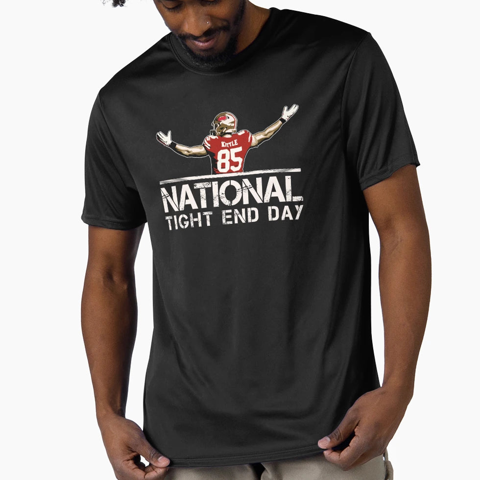 National Tight End Day T-Shirt - Unique Graphic Men Women - T-Shirt, Sweatshirt, Hoodie