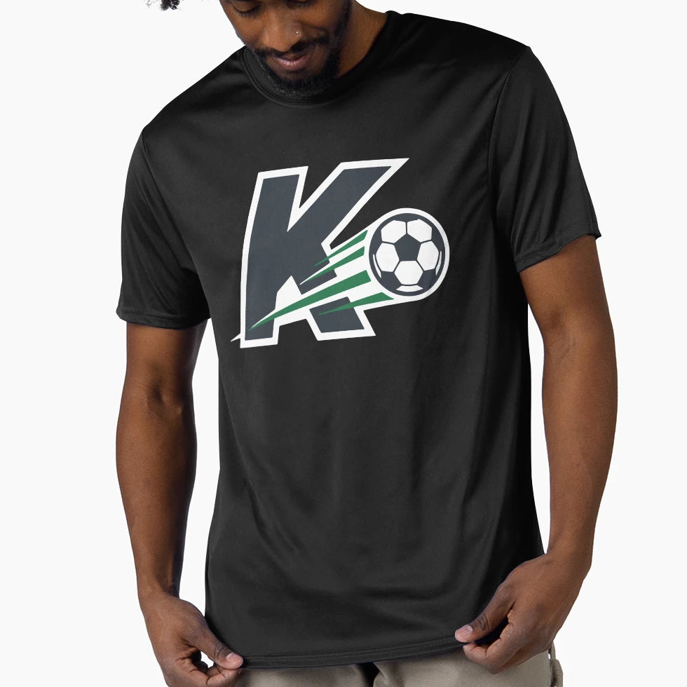 Kickoff Strike Football Monogram K T-Shirt - Casual Everyday Wear Men Women - T-Shirt, Sweatshirt, Hoodie