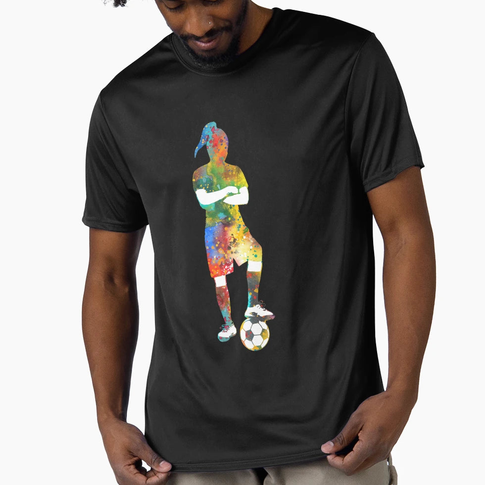 Soccer Player T-Shirt - Streetwear Style for Adults - T-Shirt, Sweatshirt, Hoodie