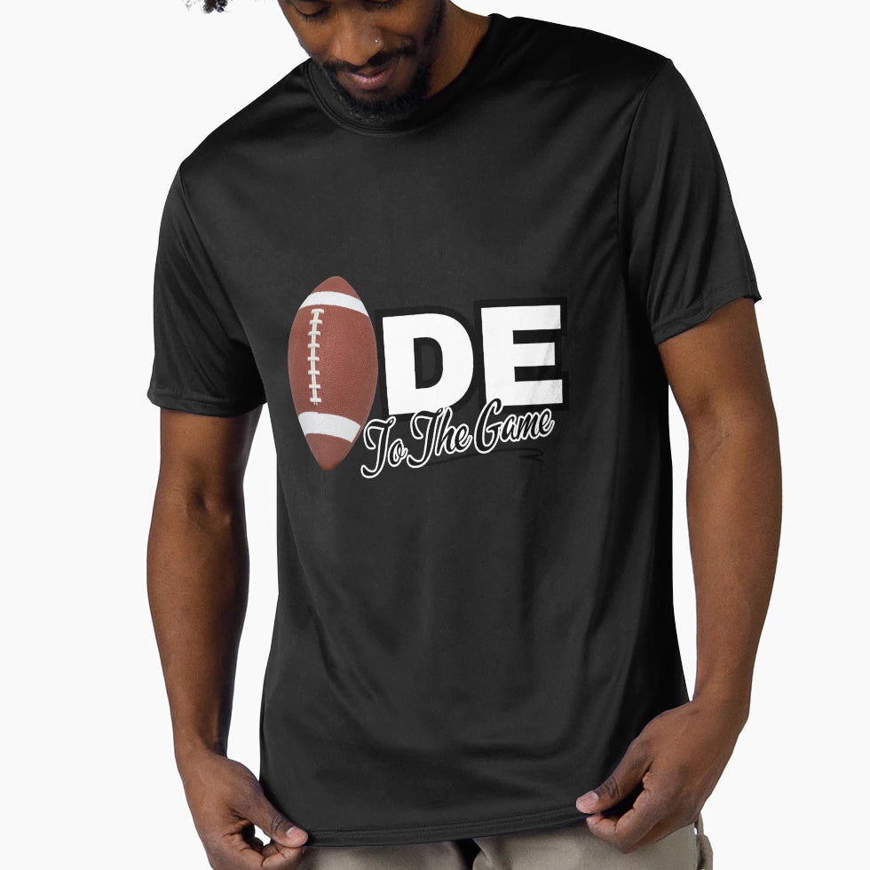 Ode To Game Football T-Shirt - Trendy Graphic Men Women - T-Shirt, Sweatshirt, Hoodie