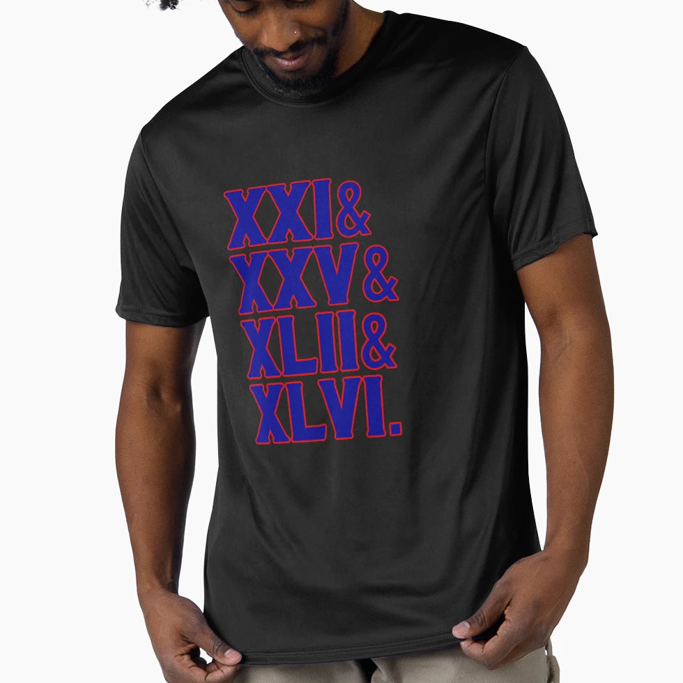 Nyg Championship Wins And T-Shirt - Trendy Graphic for Adults - T-Shirt, Sweatshirt, Hoodie