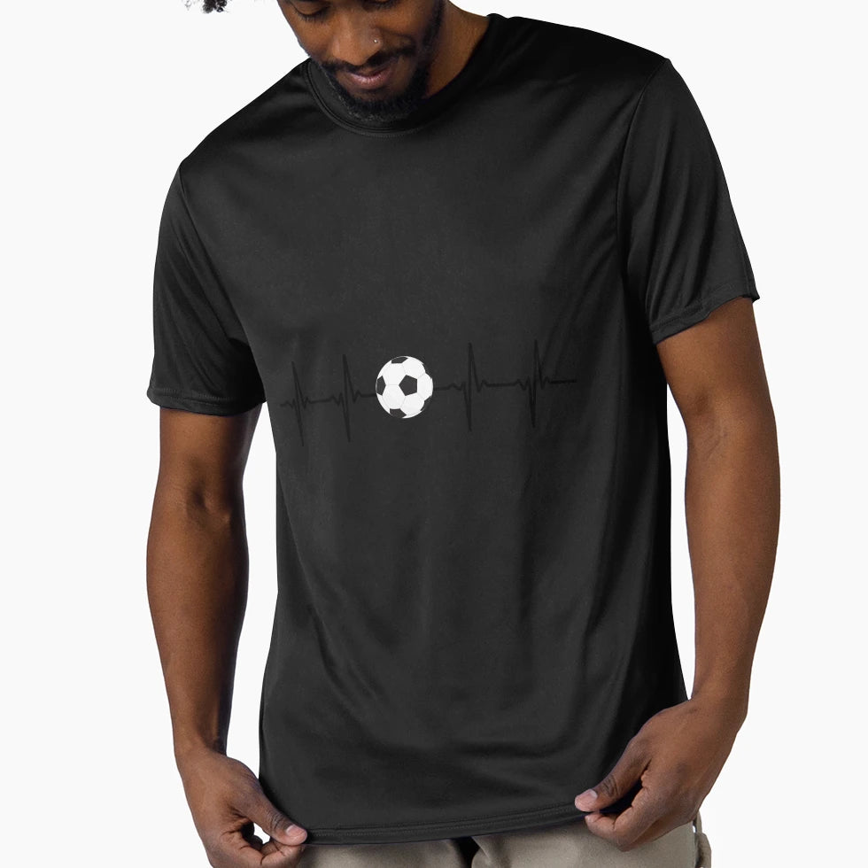 Soccer Pulse T-Shirt - Aesthetic Graphic Unisex - T-Shirt, Sweatshirt, Hoodie