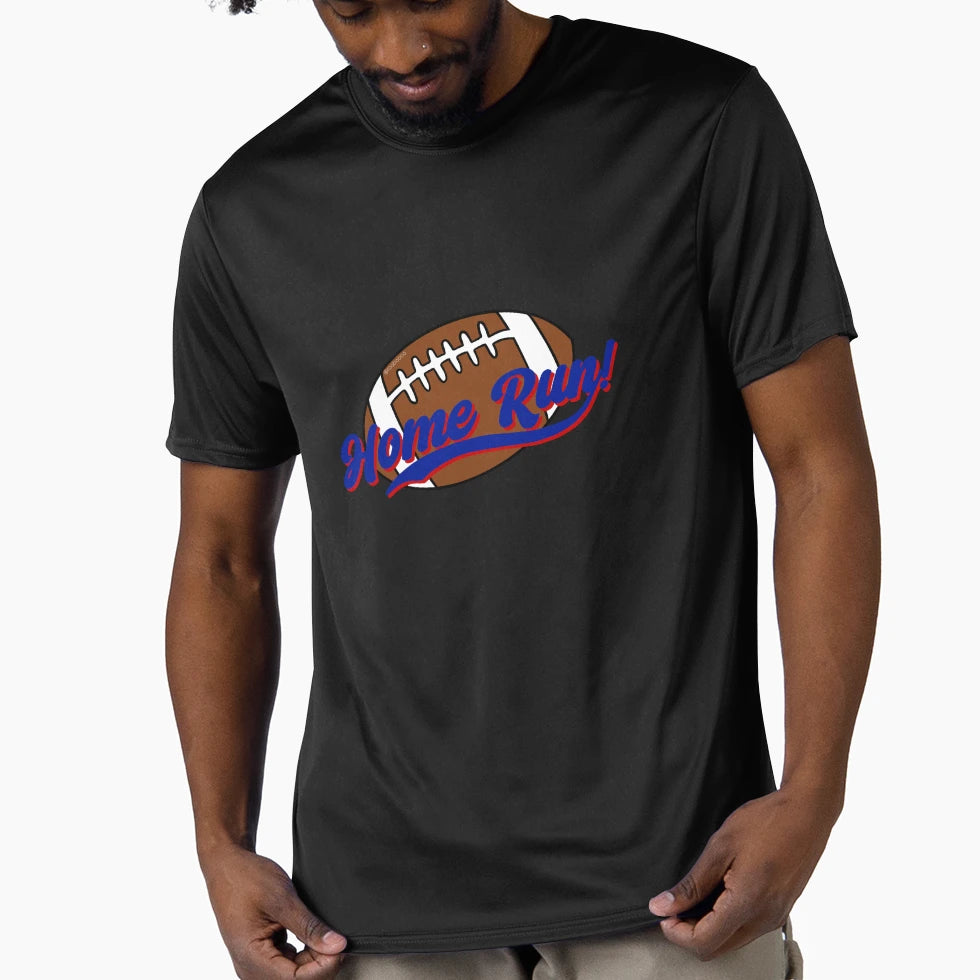 Football Home Run T-Shirt - Graphic Print Men Women - T-Shirt, Sweatshirt, Hoodie