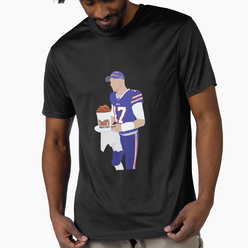 JA Buffalo Bills Duffs Chicken Wings T-Shirt - Minimalist Print Unisex - T-Shirt, Sweatshirt, Hoodie