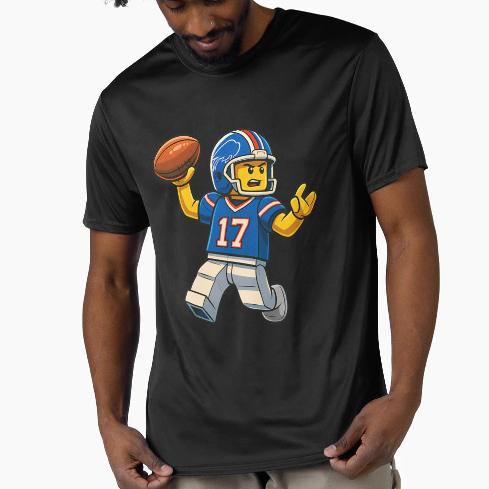 Block Allen American Footbal T-Shirt - Casual Everyday Wear Unisex - T-Shirt, Sweatshirt, Hoodie