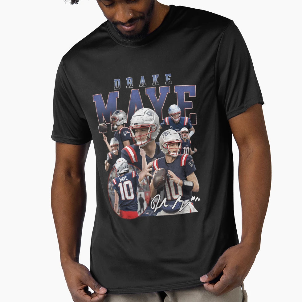 Drake Maye T-Shirt - Trendy Graphic Unisex - T-Shirt, Sweatshirt, Hoodie